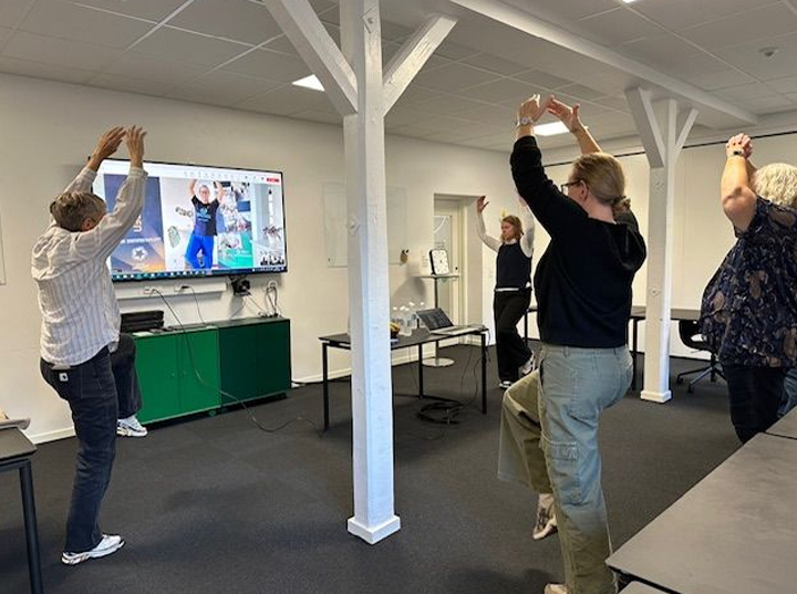 Online Onsdag Aktiv Pause Kollegamotion